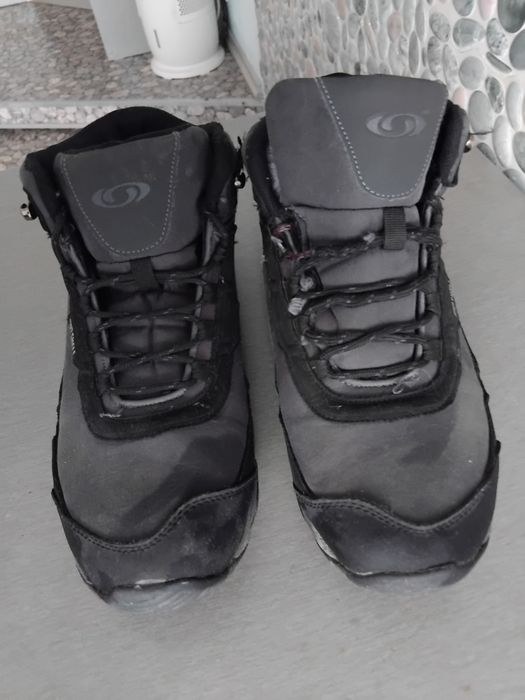 Зимние ботинки 41,42 размер, серые ботинки 37, 38 размер