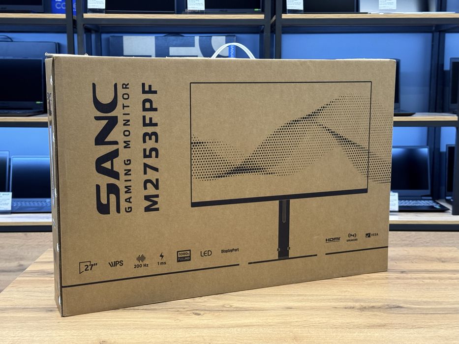 Монитор Sanc M2753FPF | 27", IPS, 200Hz, Full HD | Новый