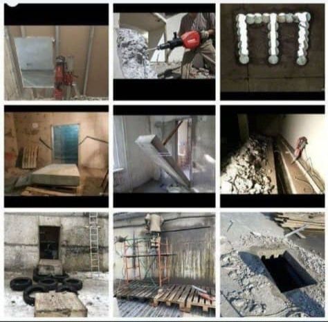 Beton teshish, kesish xizmatlarimiz bor.   Алмазная резка бетон кесиш.