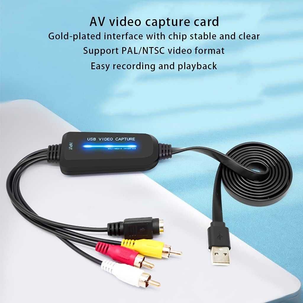 USB 2.0 видео конвертор карта VHS VCR към цифров конвертор от BaoFufc