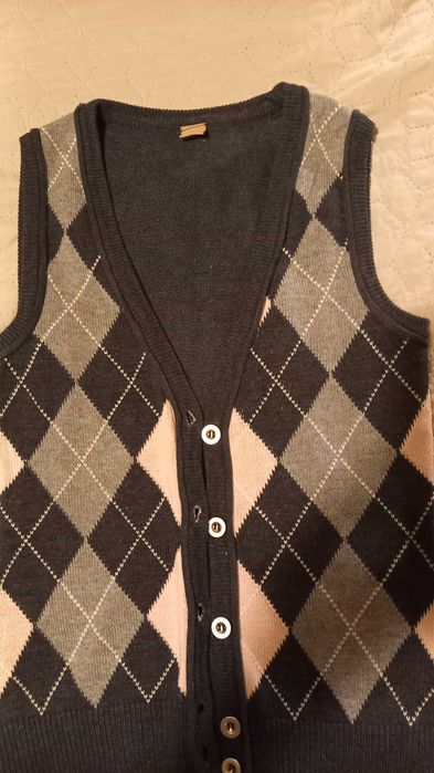 Сив спортно-елегантен панталон сет