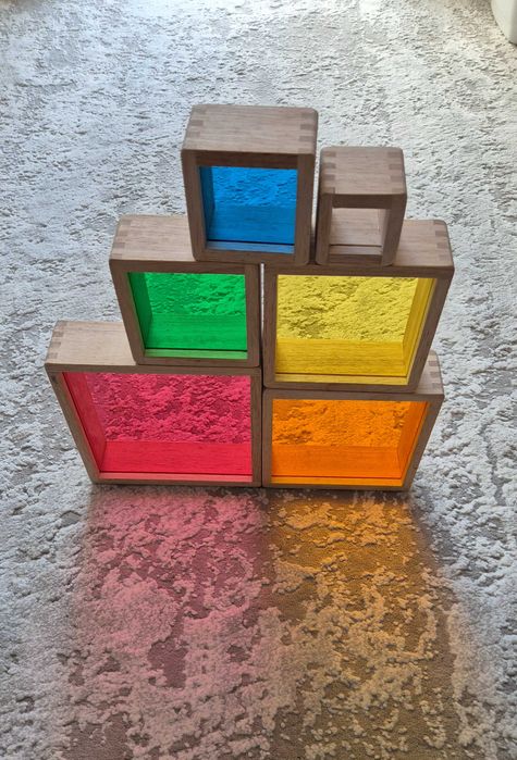 Montessori Piramida Guidecraft Originala