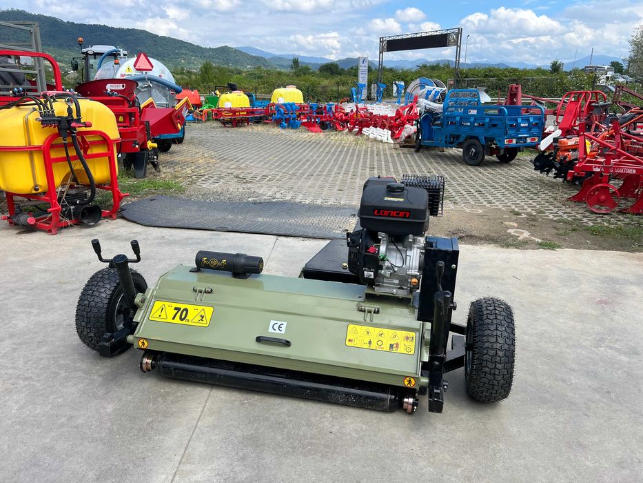 Tocatoare resturi vegetale cu motor dupa ATV nou Agramix