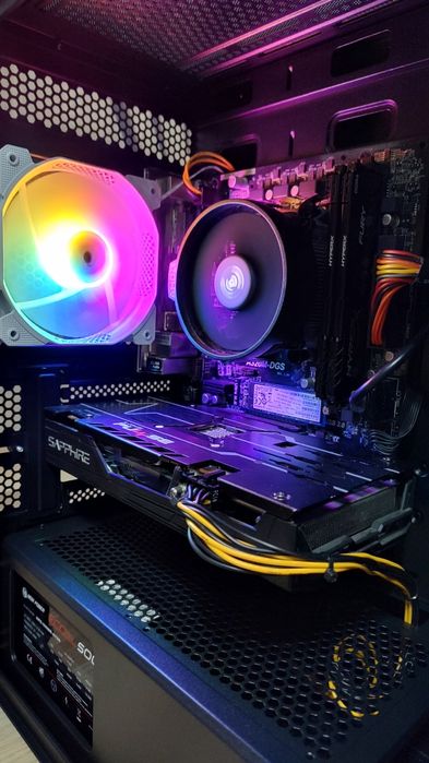 Pc gaming Rx 5500XT/Ryzen 5/16gb ram Gta V Fortnite Cs 2