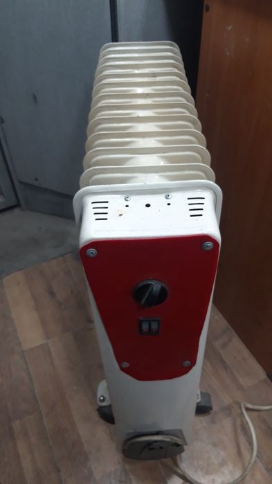 Маслений печка ишлаб турган