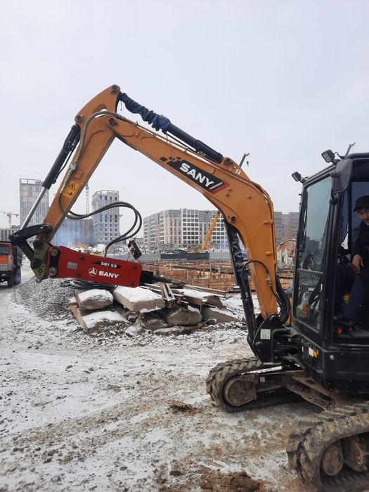 Мини - экскаватор услуги