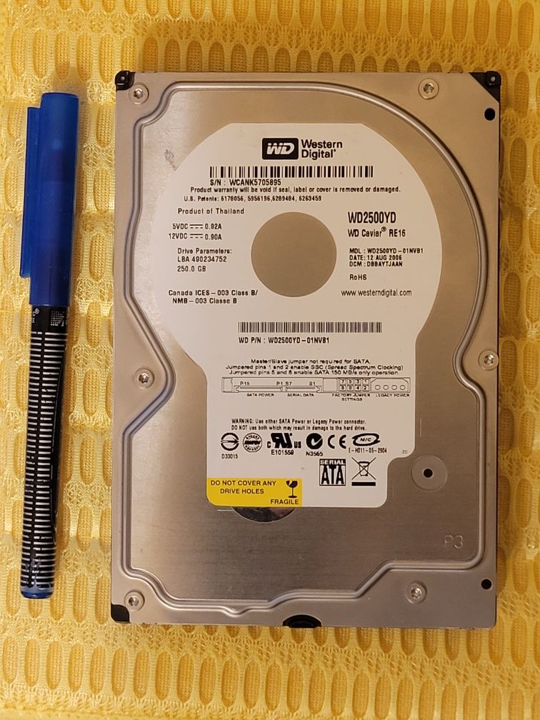 Hard disk Western Digital 250GB 3.5"