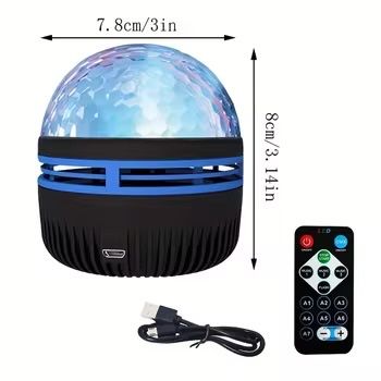 Led Night Light Vortex Galaxy Projector