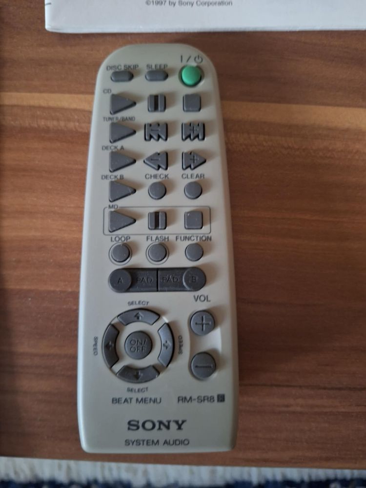 Стерео уредба Sony