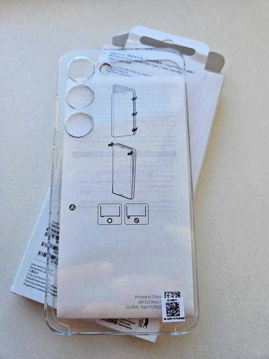 Husa Samsung S23 EF-QS911CTEGWW Transparenta