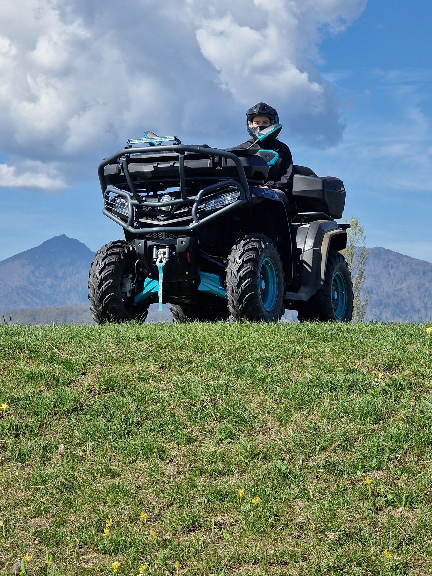 Atv CF MOTO , 450S inmatriculat, 2023 ,E5, NOU. doar 470km.