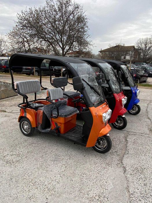 Електрически триколки с покрив и страници MaxMotors LUX-3 2000W