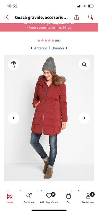 Geaca 2 in 1 de gravide și babywearing