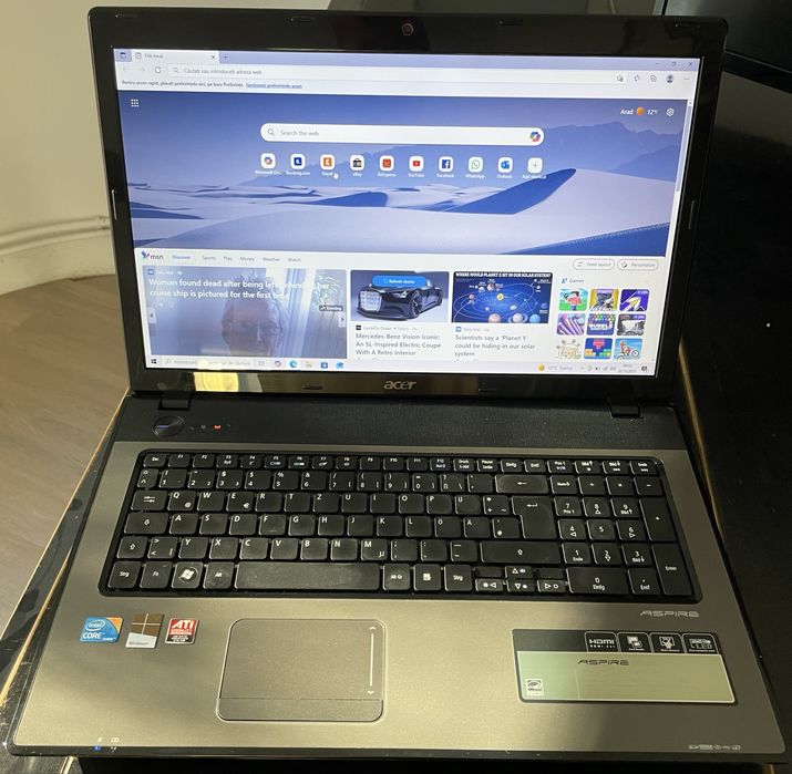 Vand laptop Acer