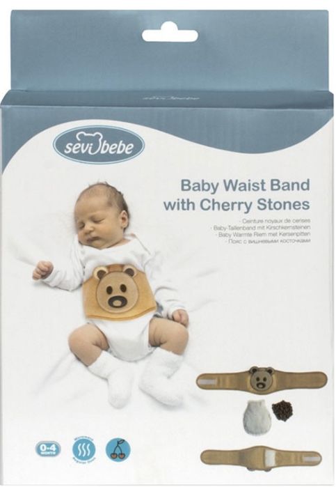 Колан за облекчаване на колики с черешови костилки Sevi Baby