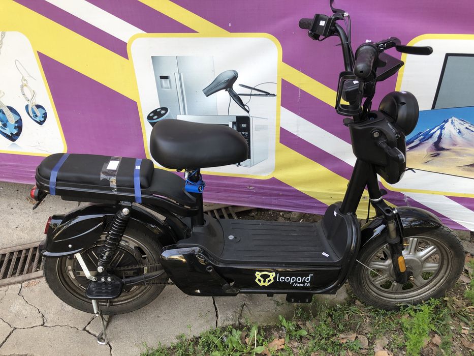Электромопед Leopard Max E8/Tehnoaltyn/рассрочка