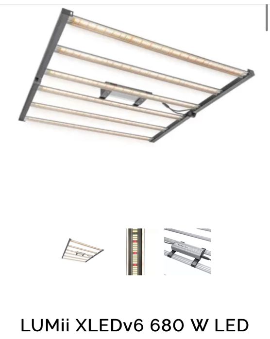 Лед лампи за растения Lumii