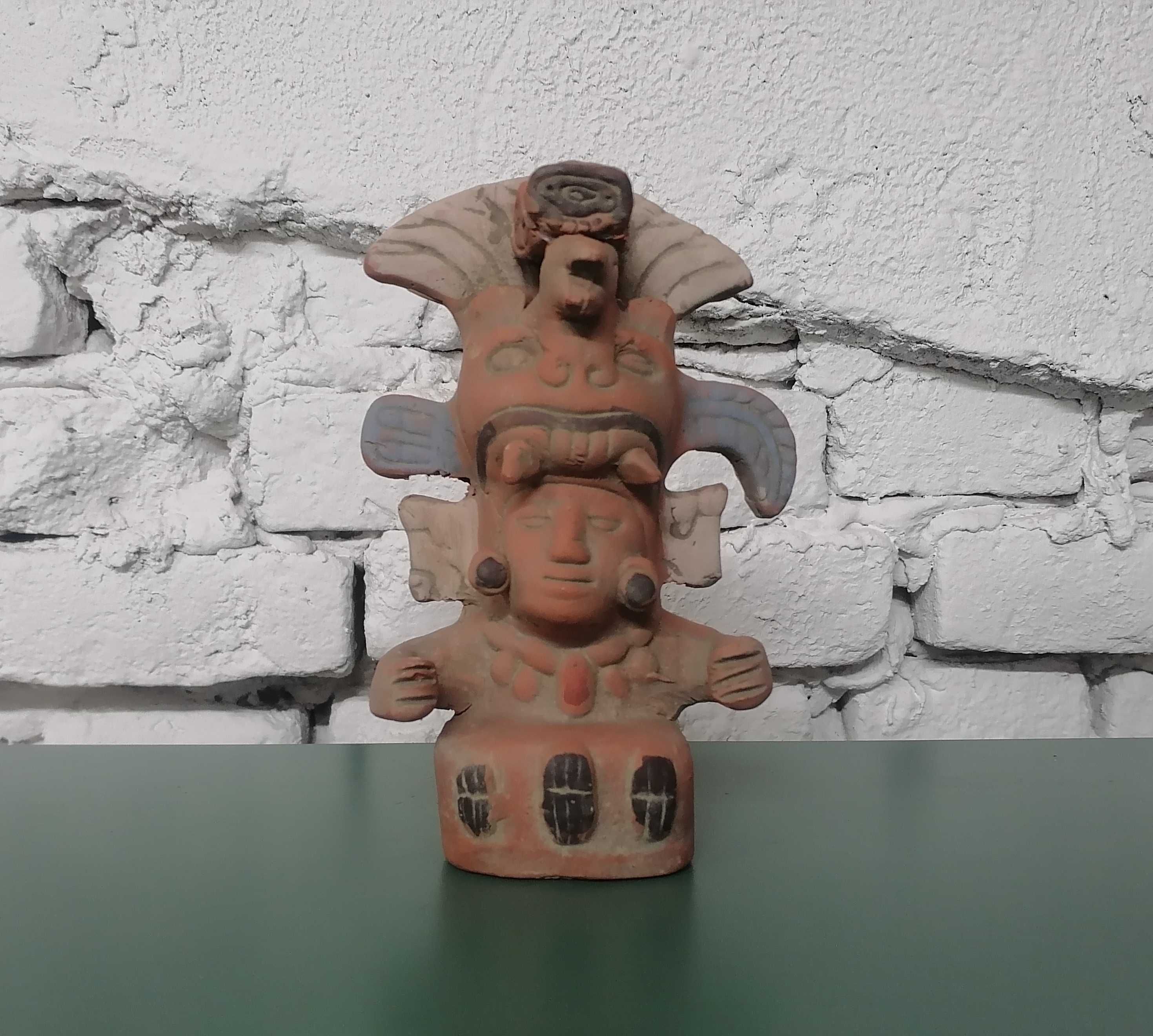 Figurine vechi din ceramica /Totem/Maya/Aztec/Statuete