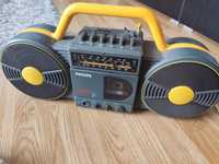 Retro vechi colectie radio casetofon Philips Roller