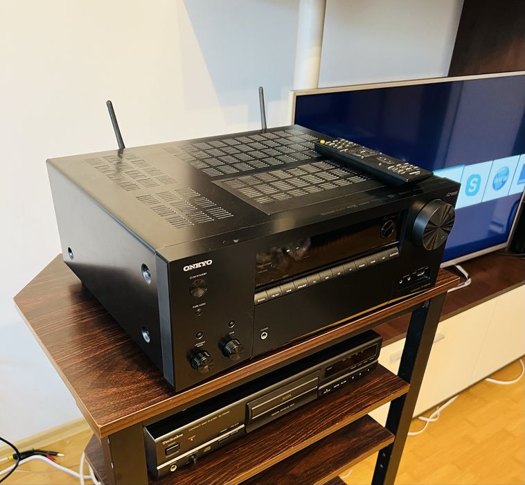 Receiver 7.2 Onkyo TX NR 676E Dolby Atmos Bluetooth Wifi Arc