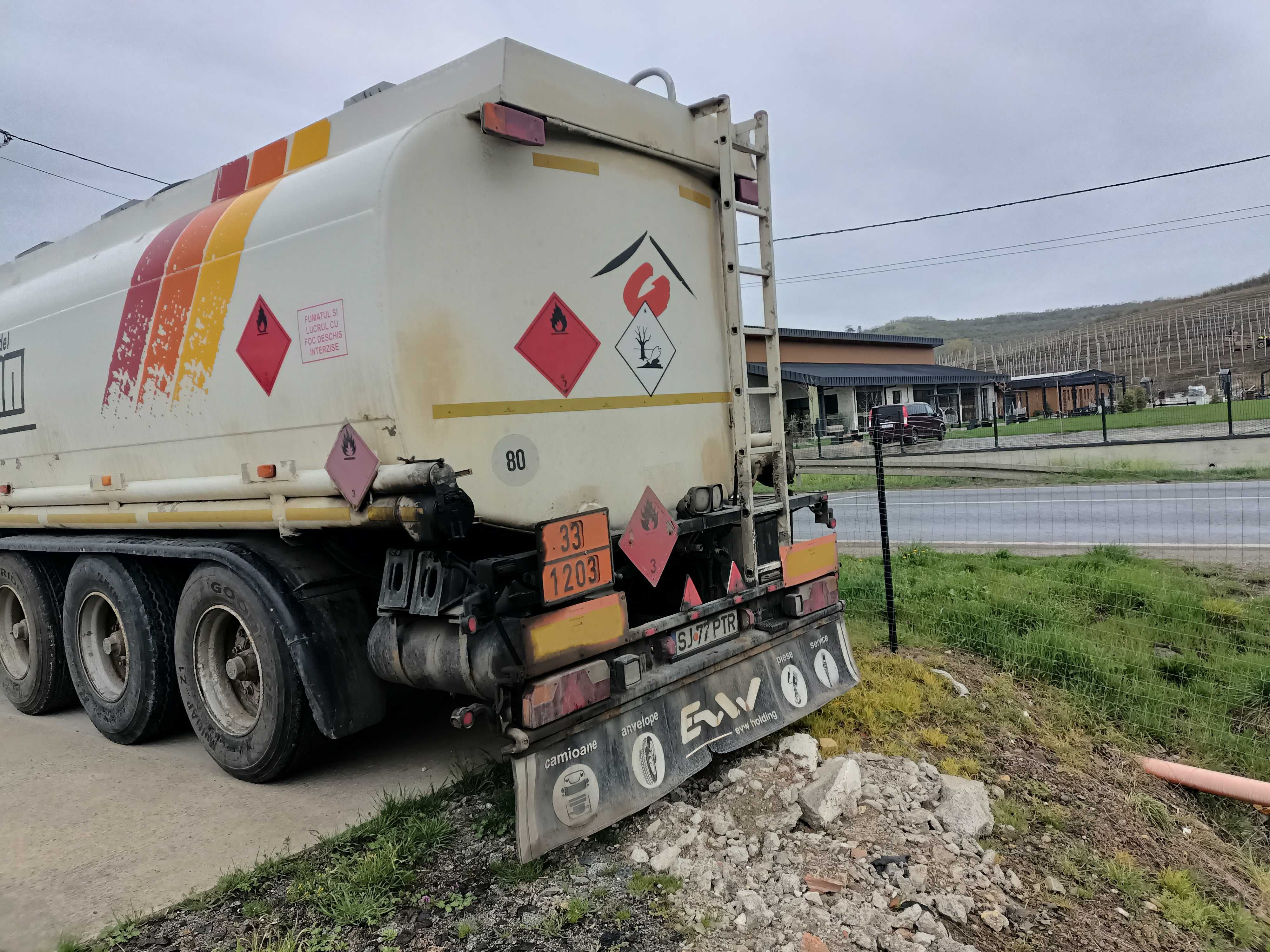 Vand ansamblu cisterna produse petroliere