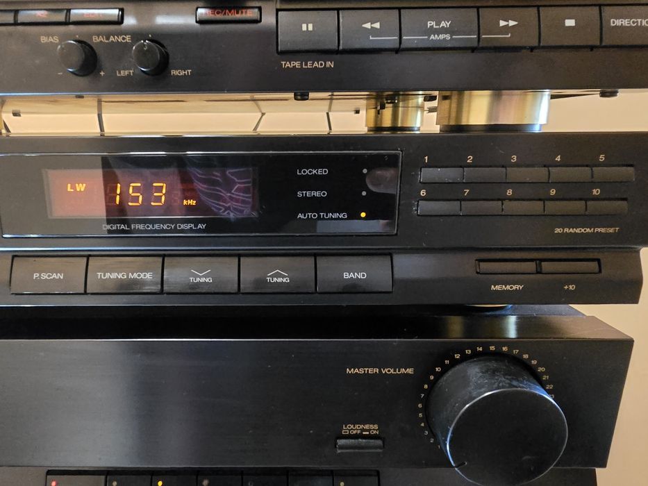 Sansui дек + Pioneer диск плейър