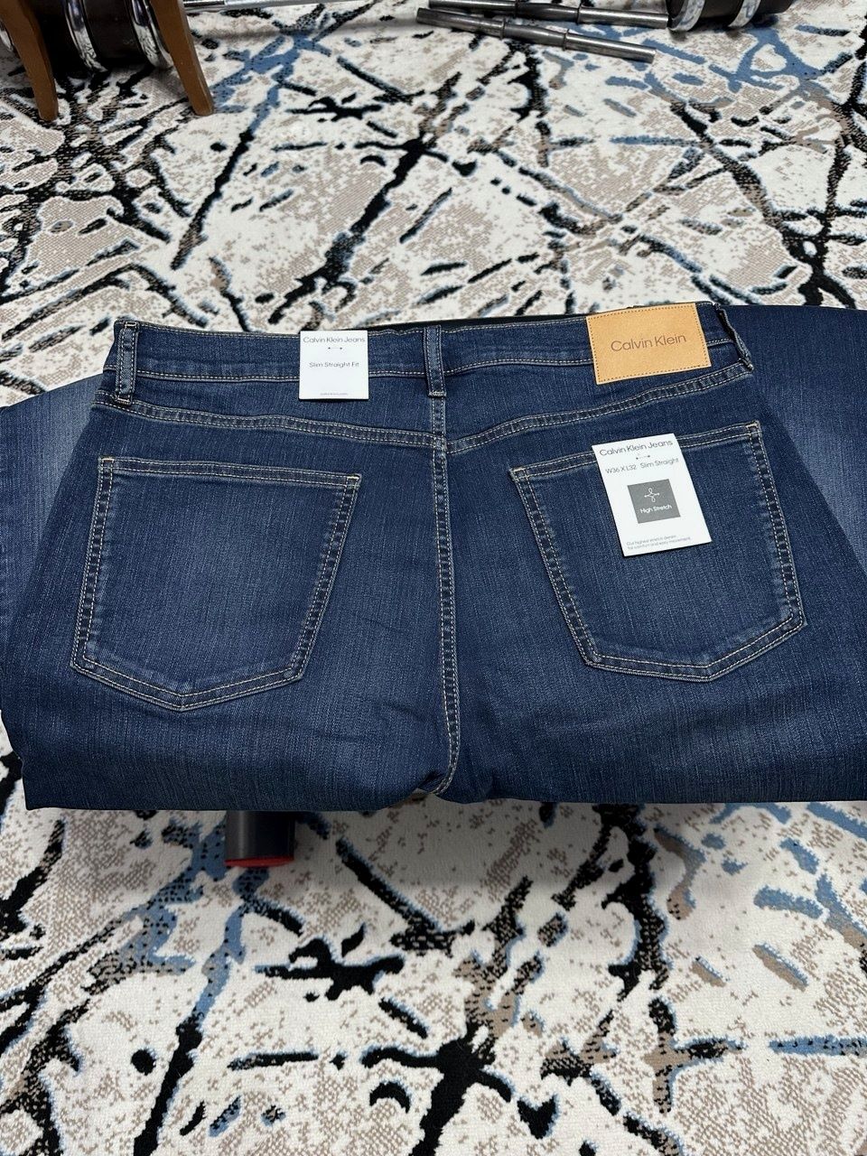 Джинсы Calvin Klein slim straight fit. Р.36/32.