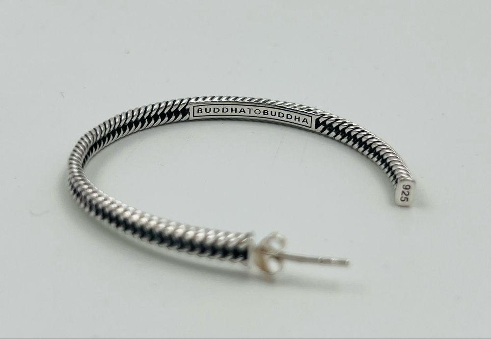 Buddha to Buddha Hoop обеци