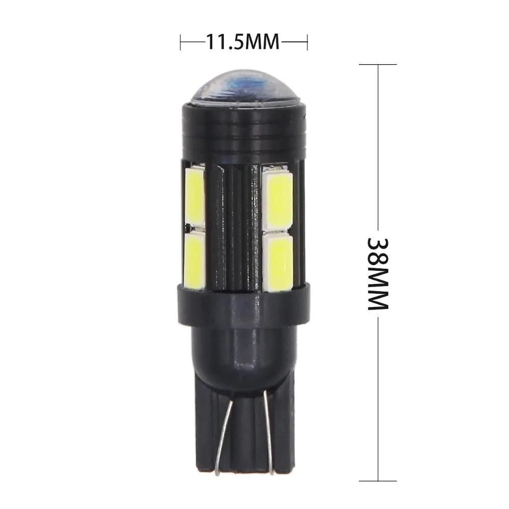 комплект 2броя led диодни габаритни крушки flyseen fls6095, t10  ...