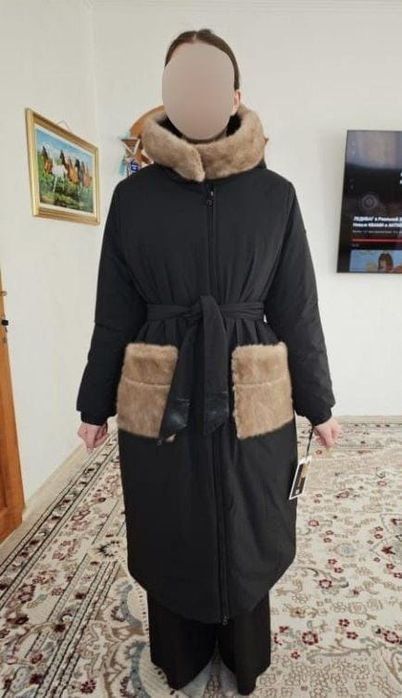 Продам парку пуховик, новый