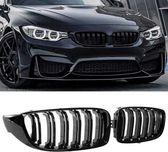 Grila Dubla, Nari Negru Lucios, Grile Bmw Seria 3 F30, F31 si F35