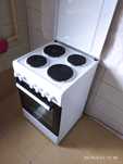 Aragaz electric, Bomann, EH561, 4 zone, 50 cm, alb