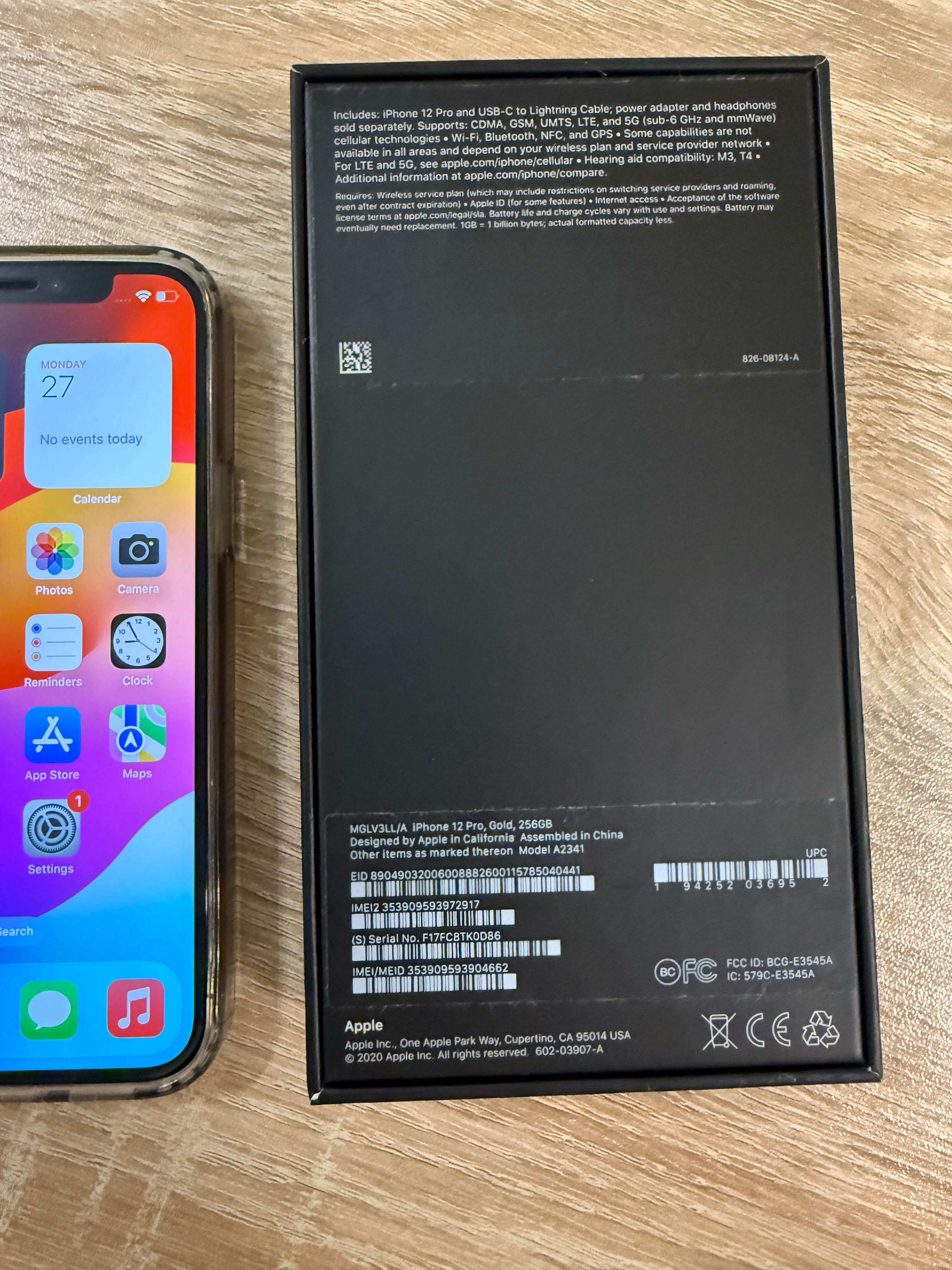 Iphone 12 Pro 256 GB