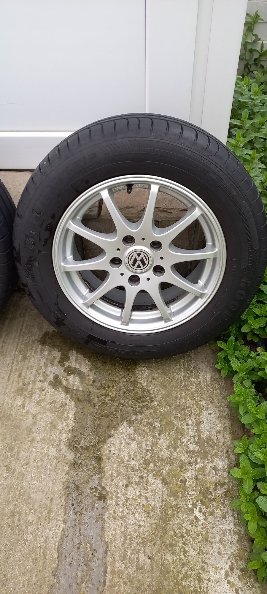 Джанти DEZENT с летни гуми GOODYEAR 15 5×112 VW  AUDI