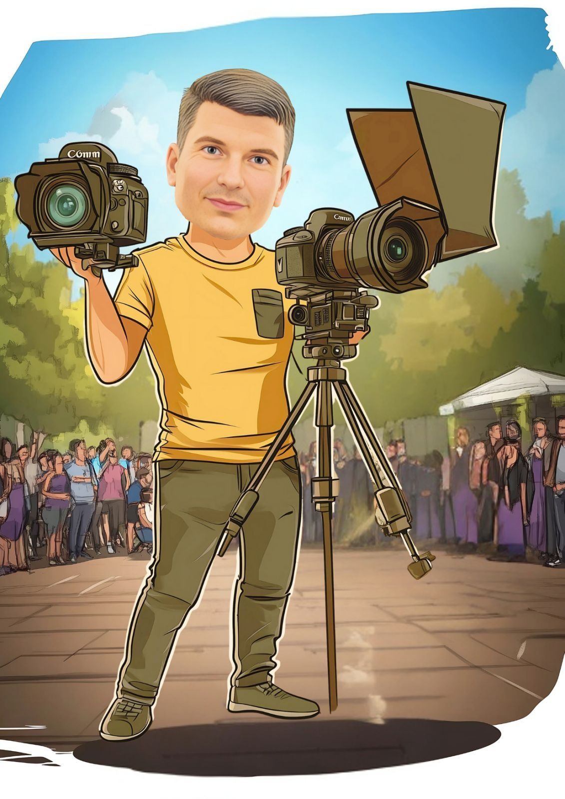Карикатури по поръчка