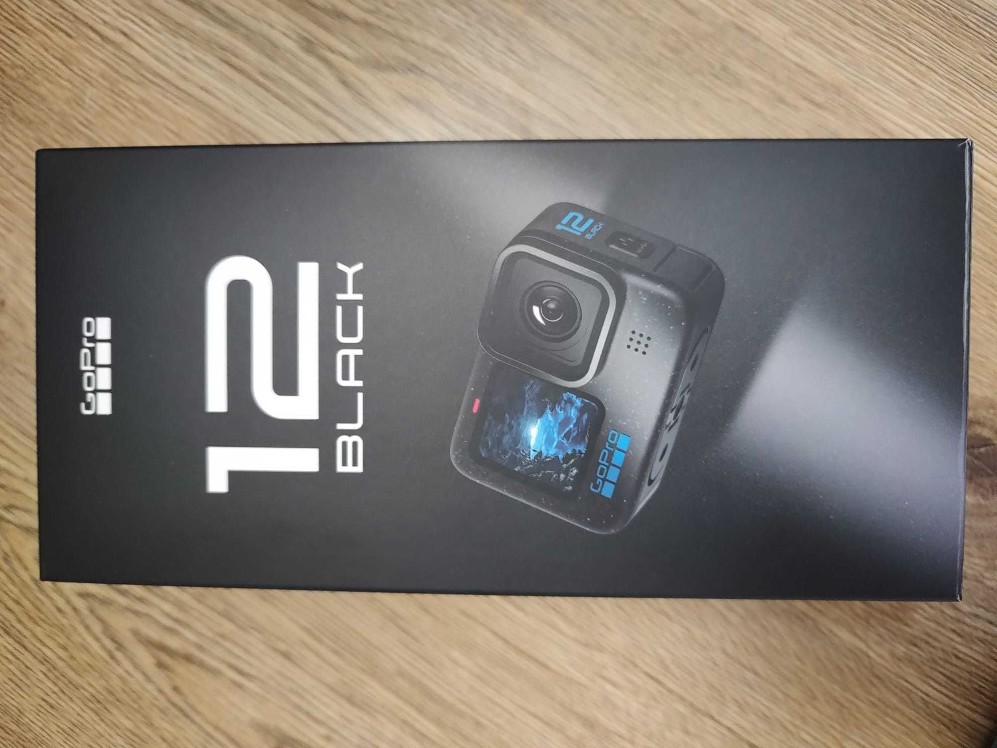 GoPro Hero 12 Black + card SanDisk ExtremePro 256 Gb + accesorii