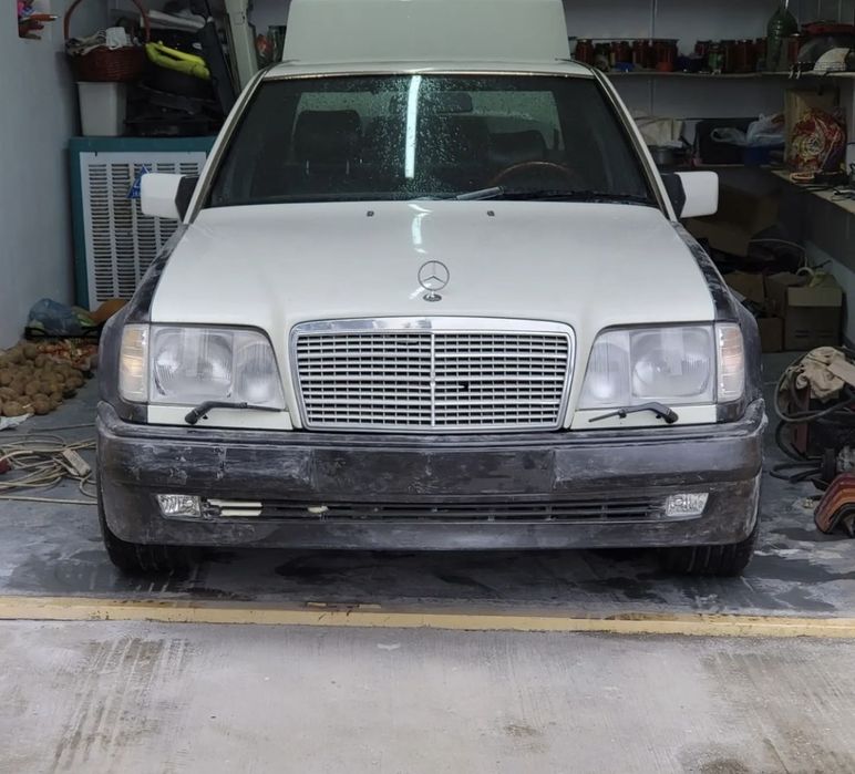 Бампер Мерседес W 124  под Волчек Е 500