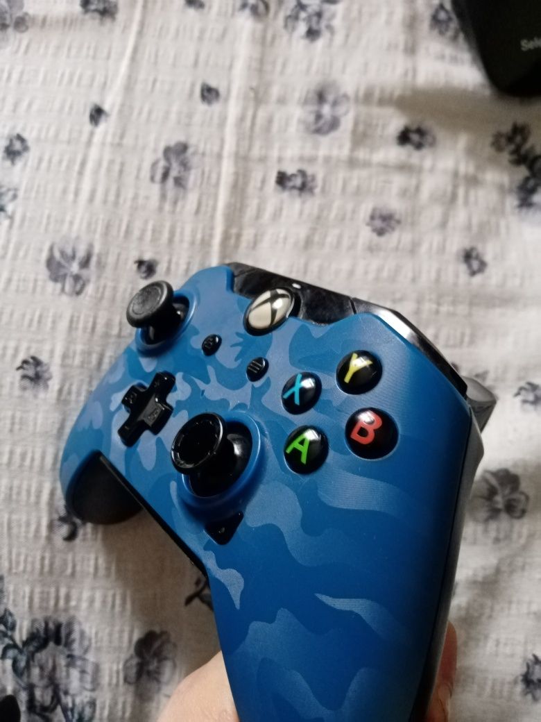 Controller Wired PDP (Xbox One & PC), Blue Camouflage