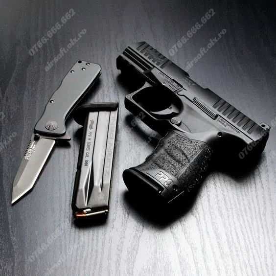 PISTOL SEMI-AUTOMAT - Pentru Combaterea Daunatorilor, MODIFICAT CO2