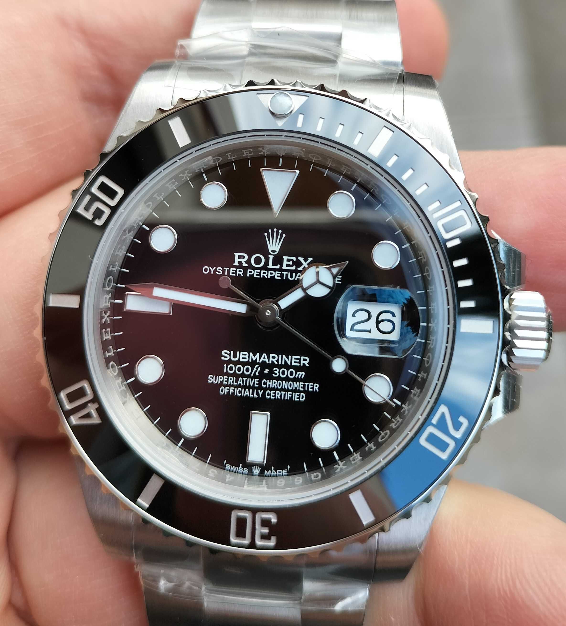 Rolex Submariner 41 mm 3235 904L 72h Rezerva