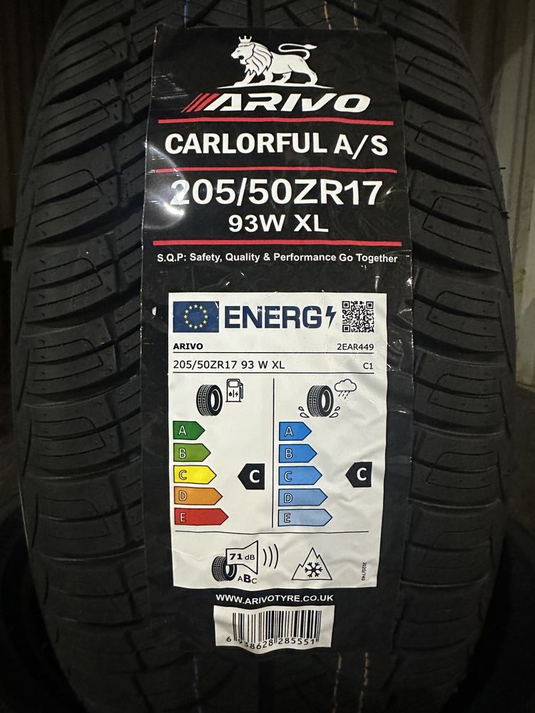 Нови Всесезонни Гуми Arivo Carlorful A/S 205/50R17 93W Xl Нов Dot