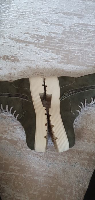 Cizme damă piele întoarsă