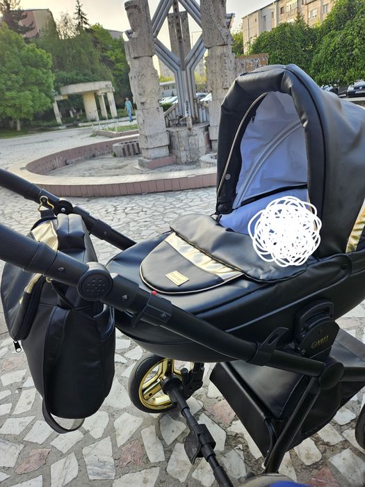 Carucior 3 in 1 Prime Mirage Gold - Krausman - Testat ADAC