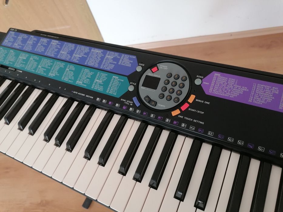 Yamaha PSR-76 Yamaha PSR-73 orgă electronică pian digital