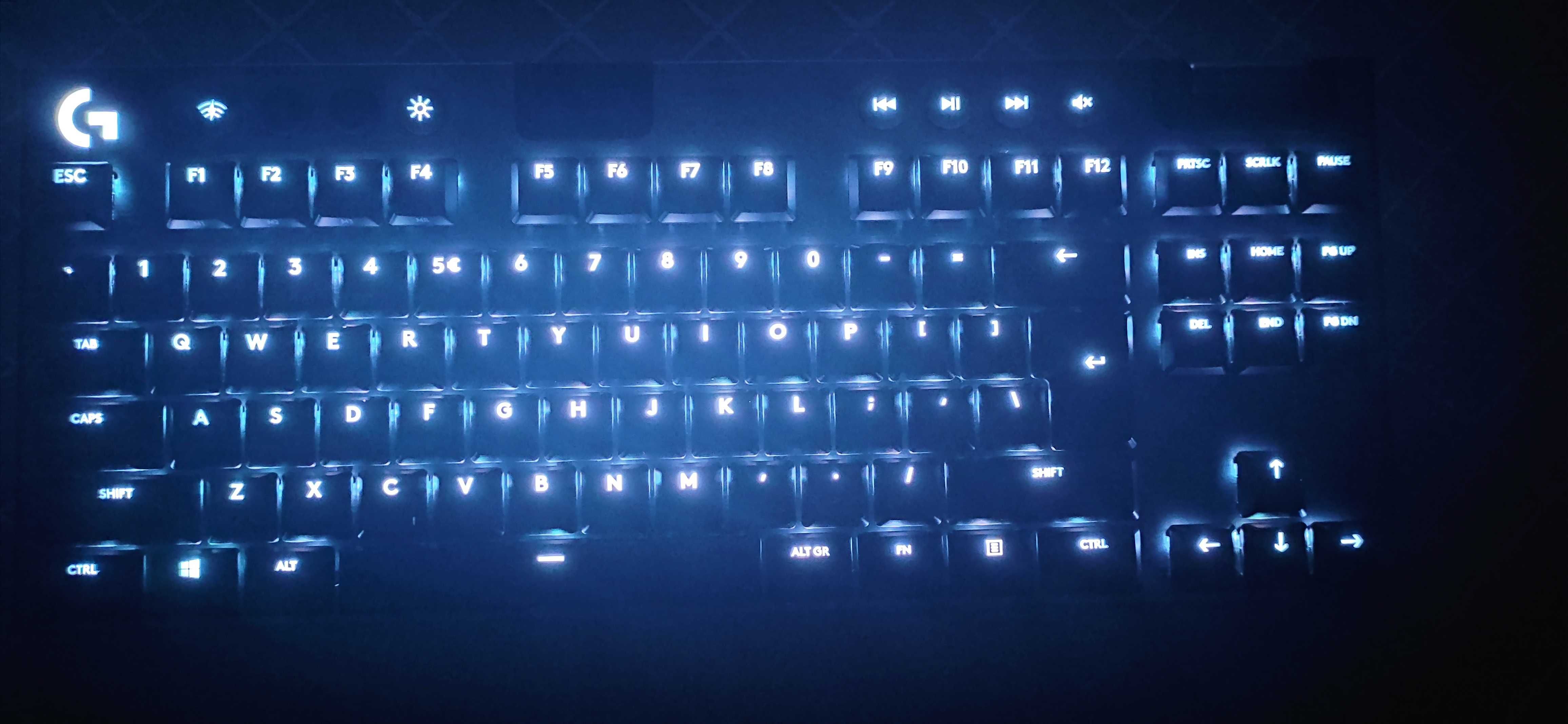Безжична клавиатура Logitech G915 TKL (tenkeyless, US layout)