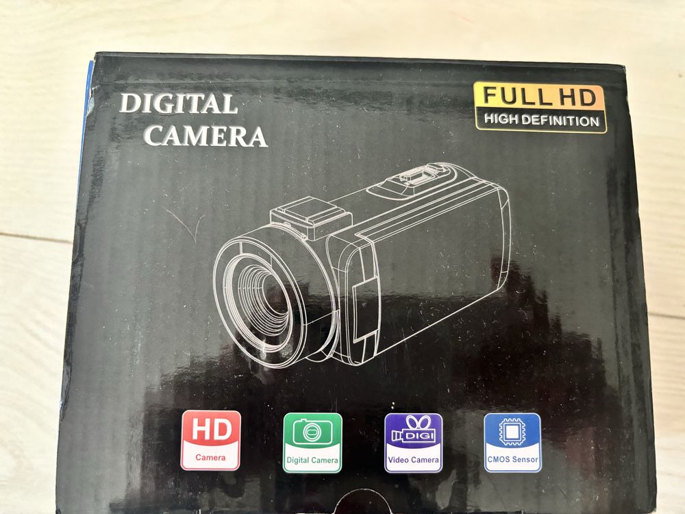Cameră video, Full HD 1080P Digital YouTube Vlogging