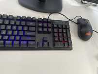 Mouse hyper x Pulsefire core & tastatura gaming myria