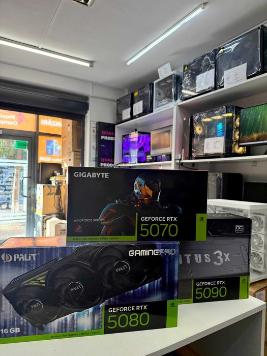 Placa video GIGABYTE GeForce RTX™ 5070 WINDFORCE OC SFF, 12GB,Garantie