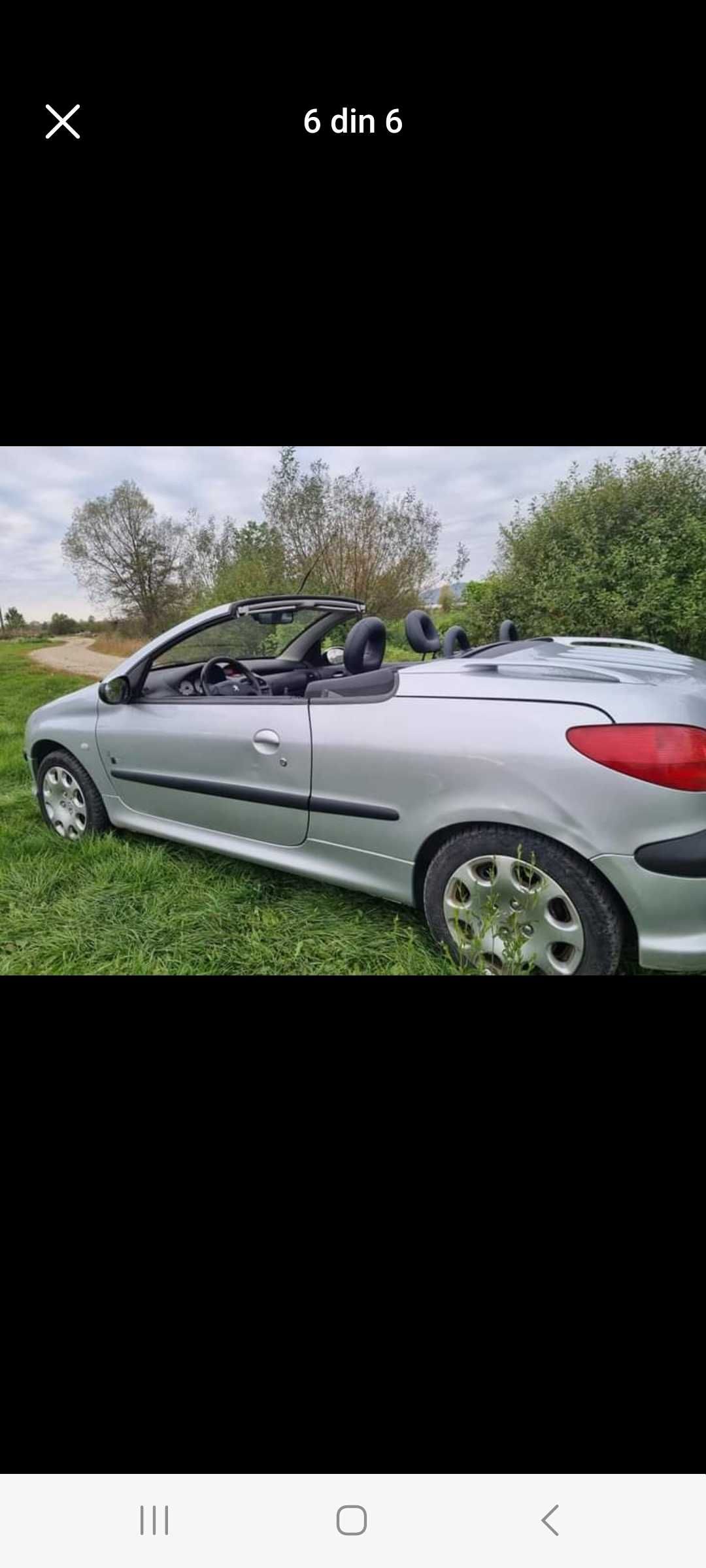 Peugeot 206 cc de vanzare