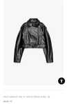 Zara leather яке